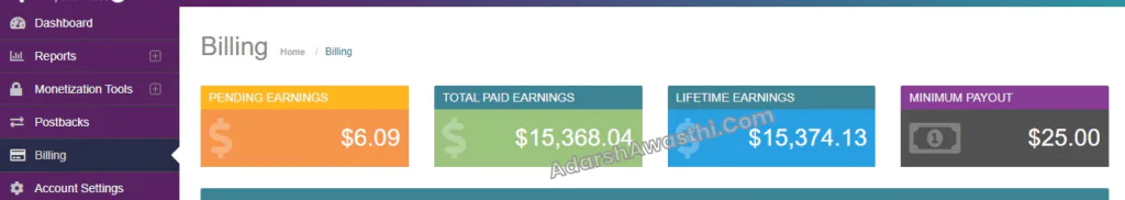 $15K Earning Report from Affiliate Network 1 | Adarsh Awasthi